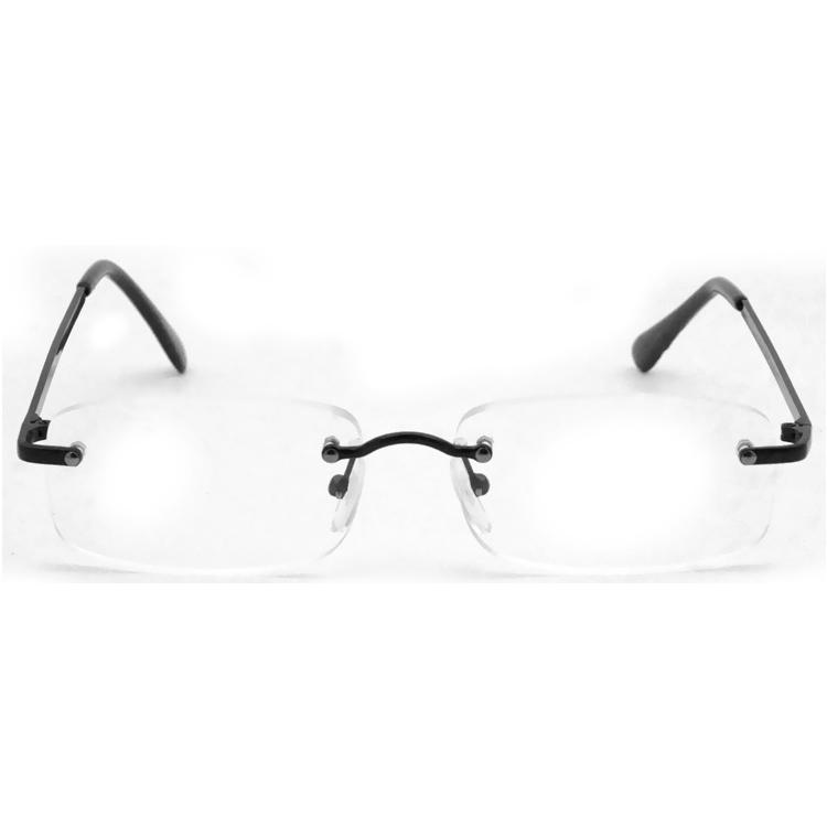 Dachuan Optical DRM368012 China Supplier Rimless Metal Reading Glasses With Cystal Color (7)